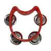 Instrumentos Musicais Orff Educação Infantil Ensino Consciência Flor de Tambor Ring Sino de Mão Ring Performance de Dança de Jardim de Infância Plástico Quatro Sino Ring