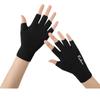 Guantes de invierno para mujer, pareja, dedos abiertos, dedos abiertos, ciclismo al aire libre, estudiante, escritura, de terciopelo, cálidos, de medio dedo, invierno