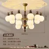 Candelabro vintage de cobre para sala de estar estilo francés, madera maciza, estética de alta gama, inspirado en la dinastía Song, adecuado para comedor, dormitorio y estudio