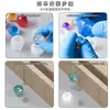 Molde de Resina de Cristal DIY Amapola Poliedro Multifacético Accesorios para Tirador de Cajón Molde de Silicona América del Norte