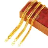 Popular Transfronterizo Chapado en Oro de 24 Quilates Color Oro Imitación Doble Botón Pulsera de Jefe Color Dorado Arena Retro Conservación del Color Joyería Dominante para Hombre