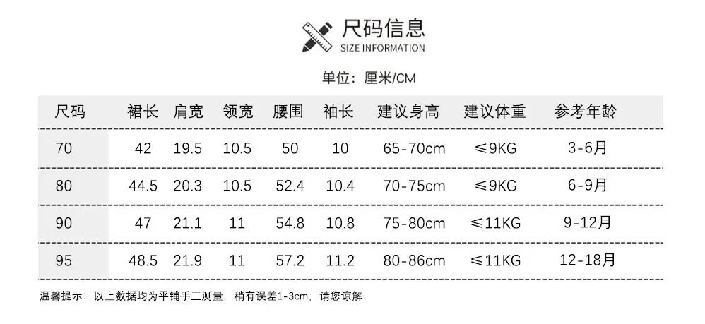 尺码模板