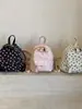 Mochila de Seersucker con Lazo para Mujer 2025 Nueva Moda Pequeña Bolso de Mano para Escuela Verano Más Fácil de Combinar Mochila Floral