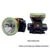 Nova lanterna de pesca LED à prova d'água, bateria dupla de lítio, lanterna de cabeça para exterior, luz forte, longo alcance, lanterna de cabeça recarregável