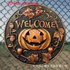 Decoración de Letrero de Madera del Día de Muertos Transfronterizo Halloween Letrero de Madera de Alta Gama Fiesta Festiva Calavera Personalización