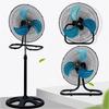 Ventilador de Piso Tres en Uno de 18 pulgadas Fabricante Venta al por Mayor Ventilador Eléctrico Vertical para el Hogar Ventilador de Viento Fuerte Oscilante de Alta Potencia