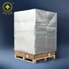 Cubierta de Pallet de Tela Tejida de Papel de Aluminio Personalizada Cubierta de Pallet Grande para Transporte de Maquinaria Pesada Cubierta de Pallet Estéreo Material de Empaque de Papel de Aluminio