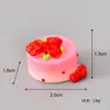 Producto Nuevo Original Muñeco Oso de Peluche Pastel de Rosas Día de San Valentín 17 Estilos Juguete Comestible DIY Accesorios de Resina Adornos Colgantes