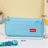 Estojo Grande Capacidade 2025 Novo Design Nicho Masculino e Feminino Estudante do Ensino Fundamental Estojo Simples Caixa de Papelaria Bolsa