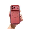 Adequado para iPhone 18 Pro Max e Apple 17, capa protetora magnética de alta qualidade com toque de pele fosco e visualização ampla