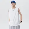 Chalecos sin mangas al por mayor para hombre, camisetas sin mangas deportivas de marca de moda para verano, ropa interior básica para hombre, chalecos de fitness para hombre