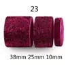 Color de terciopelo de cebolla degradado lazo de cinta de cebolla cinta accesorios para ropa material para accesorios de cabello DIY cinta brillante decoración