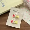 Nuevo Dibujo Animado Coreano Lindo Para Niños Bebé Lindo Dulce Versátil Flores No Lastiman el Cabello Bolsa Completa Pasador Clip de Hada