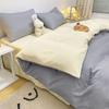 Núcleo de Colcha Funda de Colcha Extraíble y Lavable Kit Juego de Dos Piezas para Cama Funda de Colcha Cálida Engrosada para Otoño e Invierno