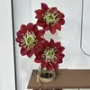 Vale Huaxi 2026 Novos Produtos Série Vermelha Novidades Série de Alta Qualidade Cerimônia de Casamento Flor Artificial para Casamento Atacado