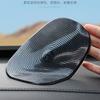 Alfombrilla antideslizante ovalada de PU para interior de coche, adorno para teléfono móvil, alfombrilla para tablero antideslizante, multifuncional, de alta adherencia y resistente a altas temperaturas