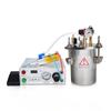 Máquina dispensadora manual Dalicheng semiautomática máquina de pegamento amarillo 3131 válvula dispensadora de succión trasera de líquido presión de acero inoxidable