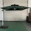 Sombrilla Romana Pequeña de Exterior para Patio, Jardín, Villa, Balcón, Ocio, Uso Doméstico, Protección Solar, Impermeable, Cafetería, Sombrilla Colgante de Oriente Medio