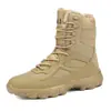 Novas Botas de Cano Alto de Tamanho Grande Transfronteiriças para Homens, Botas de Combate das Forças Especiais, Botas de Neve Quentes com Forro de Lã para Caminhada e Montanhismo ao Ar Livre
