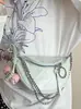 Bolso bandolera de cadena estilo coreano para mujer 2025 Verano Nuevo estilo de moda Bolso de silla de montar Bolso de hombro acolchado estilo coreano