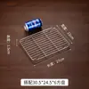 Rejilla de Acero Inoxidable 304, Malla de Acero de Grado Alimenticio, Malla Rectangular para Barbacoa, Rejilla para Hornear y Enfriar con Patas en Forma de V, Malla para Separar Aceite, Malla de Drenaje