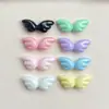 Mini Alas Coloridas Accesorios de Resina Alas Pequeñas Monocromáticas Funda de Teléfono Celular Uñas Postizas Aretes Pasador Material de Decoración