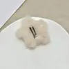 Osito de Mantequilla Lindo Pasador para el Cabello de Mujer Dibujos Animados de Felpa para Flequillo Lateral Pasador Ins Nicho Todo-partido Tocado Accesorios para el Cabello