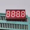 Tubo Digital de Reloj de 0.36 Pulgadas, 4 Dígitos, Fila Única, 6 Pines, 4 8 con Punto, Pantalla Digital, Tubo Digital de Luz Roja de 4 Dígitos