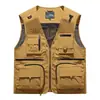 Chaleco de Malla de Secado Rápido para Hombre, Nuevo, Primavera y Otoño, Casual, para Exteriores, con Múltiples Bolsillos, para Pesca, Fotografía 8512