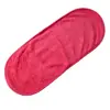 Fabricante Mayorista de Toallas Desmaquillantes de Franela de Agua Clara Perezosas Limpieza de Belleza Toalla Desmaquillante Facial Espesada Logo Personalizado