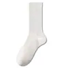 Calcetines de Algodón para Hombre Verano Finos de Media Pantorrilla Absorbentes del Sudor Transpirables Antibacterianos Resistentes al Olor Primavera/Otoño Deportivos Calcetines Largos para Hombre
