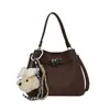 Elegante y estilosa cartera pequeña para mujer, nuevo bolso cruzado versátil de moda 2026, bolso de mano popular de moda, bolso tipo cubo