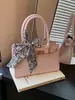 Bufanda de Seda de Moda de Verano Yuezi 2026, Bolso Cruzado de Diseño Sencillo, Bolso de Hombro de Lujo Ligero, Bolso Tote Moderno para Viajes