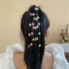 Estilo Pastoral Arco Flor Pérola Intestino Grosso Anel de Cabelo Doce Cabelo Fresco Corda Corda de Cabelo Moda Acessórios Artísticos para o Cabelo