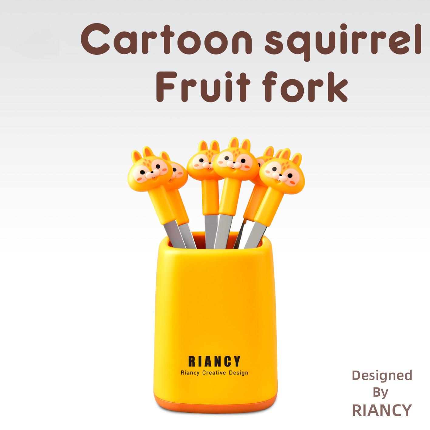 RB705松鼠水果叉主图07