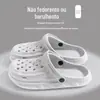 Sapatos Croc de Verão Chinelos Eva Femininos Respiráveis Sem Chulé Antiderrapantes Resistentes ao Desgaste Sapatos de Praia Sapatos Croc para Drifting Atacado