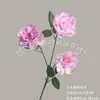 Flores Artificiais, Peônias Ricas de Três Cabeças em Seda, Decoração de Casamento, Adereços de Fotografia, Arranjos Florais, Atacado de Flores Artificiais Transfronteiriço