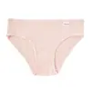 Suministro Exclusivo Transfronterizo de Ropa Interior de Algodón Puro para Mujer, Entrepierna Antibacteriano 100% Algodón, Calzones Lisos de Color Sólido de Cintura Media Sin Costuras para Niñas