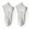 Calcetines Calcetines Cortos de Primavera y Otoño para Hombre Cómodos Desodorantes Absorbentes de Sudor Calcetines de Mediados de Otoño Calcetines Deportivos de Color Sólido que Combinan con Todo Calcetines para Hombre Zhuji