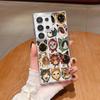 Venta Directa de Fábrica Estilo Coreano Estilo Ins Múltiples Cabezas Avatar de Gato Funda de Teléfono Transparente Magnética Samsungs26Magsafe