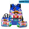 Juego 3D nuevo ROBLOX blox fruits mochila escolar lonchera estuche para lápices juego de tres piezas