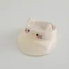 Sombrero de Bebé Yipan Verano Gato Lindo Dibujos Animados Transpirable Para Salir Niñas Visera de Bebé Sombrero de Protección Solar