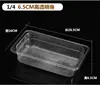 Caixa de exposição para barraca de pescaria de frutas suprimentos para barraca armário de bacia funda caixa bandeja para prato de fruta cozida com iogurte prato de salada