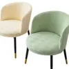 Funda para Silla Curva, Tocador, Silla de Escritorio de Oficina, Funda para Silla Semicircular de Restaurante, Funda Universal para Silla, Todo en Uno