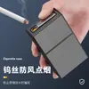 Nueva caja de cigarrillos ecológica de carga, paquete de 20, caja de cigarrillos creativa con personalidad, letras láser, logotipo, regalos creativos