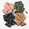 "Algodão para baixo" Elementos de moda coreana Dongdaemun cachecol de inverno contrastante feminino estudante coreana cachecol grosso feminino