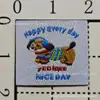 Adesivos de Etiqueta Mini Fofos, Estampas de Transferência Térmica, Patches de Tecido Autoadesivos Coloridos de Desenho Animado para Roupas, Artesanato Feito à Mão de Cachorro Pequeno Pet