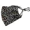 Mascarilla Cálida y a Prueba de Frío con Estampado de Leopardo Nueva para Otoño e Invierno para Niñas, Mascarilla Facial de Invierno a Prueba de Viento para Exteriores a la Moda, Bonita Protección para los Ojos