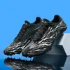 Zapatillas de atletismo para sprint para hombres y mujeres, zapatillas de entrenamiento para examen físico, zapatillas con clavos para salto de longitud de estudiante, zapatillas deportivas de competición de malla con 8 clavos