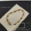 Pulsera de Flor de Cruz de Diamante Nuevo Ch Crowe Moda Retro Europea y Americana Tendencia Estilo de Pareja S925 Estándar Pulsera Delgada